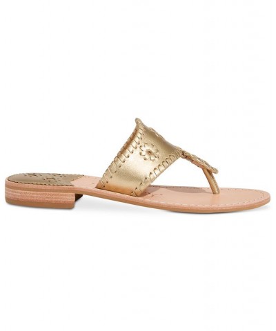 Women's Jacks Slip-On Flat Sandals PD06 $48.30 Shoes