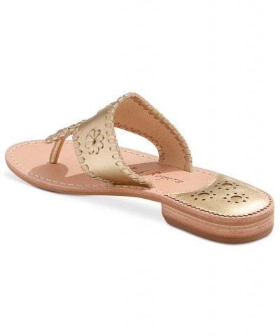 Women's Jacks Slip-On Flat Sandals PD06 $48.30 Shoes