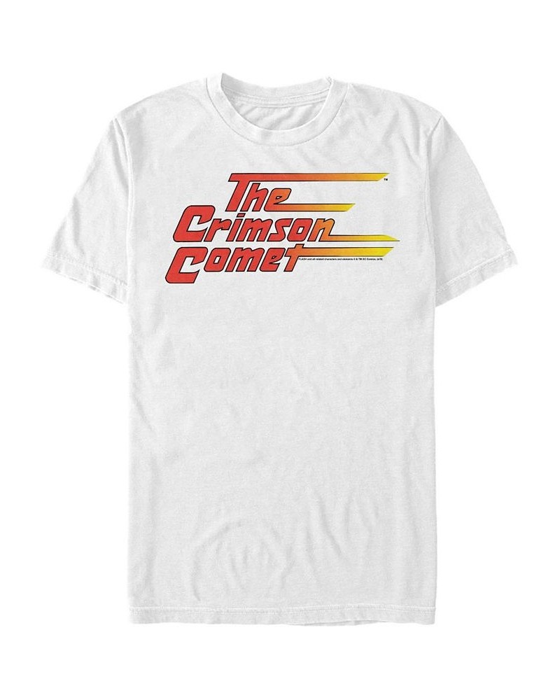 DC Men's Flash The Crimson Comet Logo Short Sleeve T-Shirt $14.70 T-Shirts