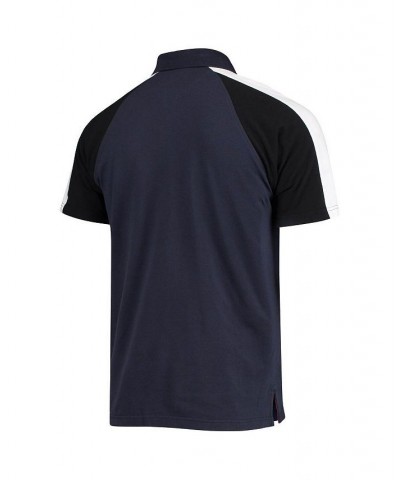 Men's College Navy, White Seattle Seahawks Holden Raglan Polo Shirt $28.52 Polo Shirts