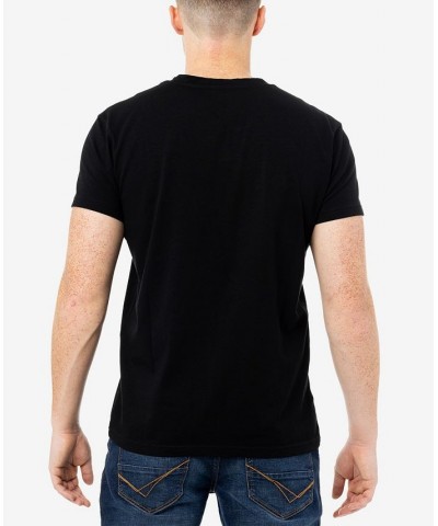 Men's Basic Henley Neck Short Sleeve T-shirt PD01 $17.39 T-Shirts