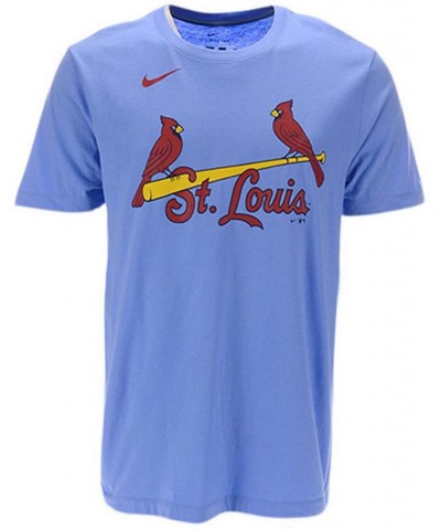 Men's Nolan Arenado Light Blue St. Louis Cardinals Name and Number T-shirt $22.50 T-Shirts