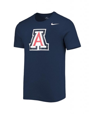 Men's Navy Arizona Wildcats Gloss Logo T-shirt $23.59 T-Shirts