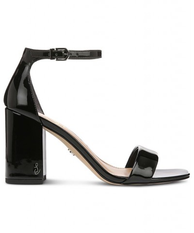 Women's Daniella Two-Piece Block-Heel Sandals PD08 $47.60 Shoes