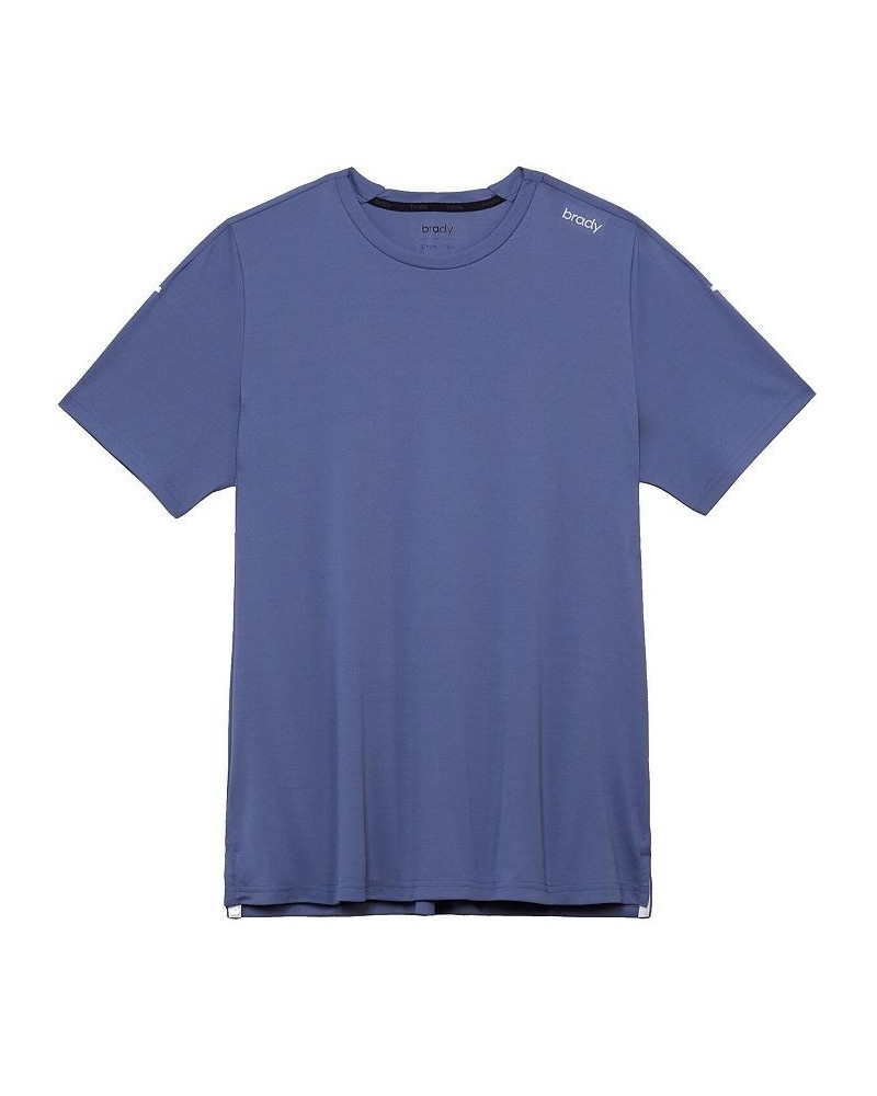 Men's Blue Cool Touch Performance T-shirt $40.80 T-Shirts