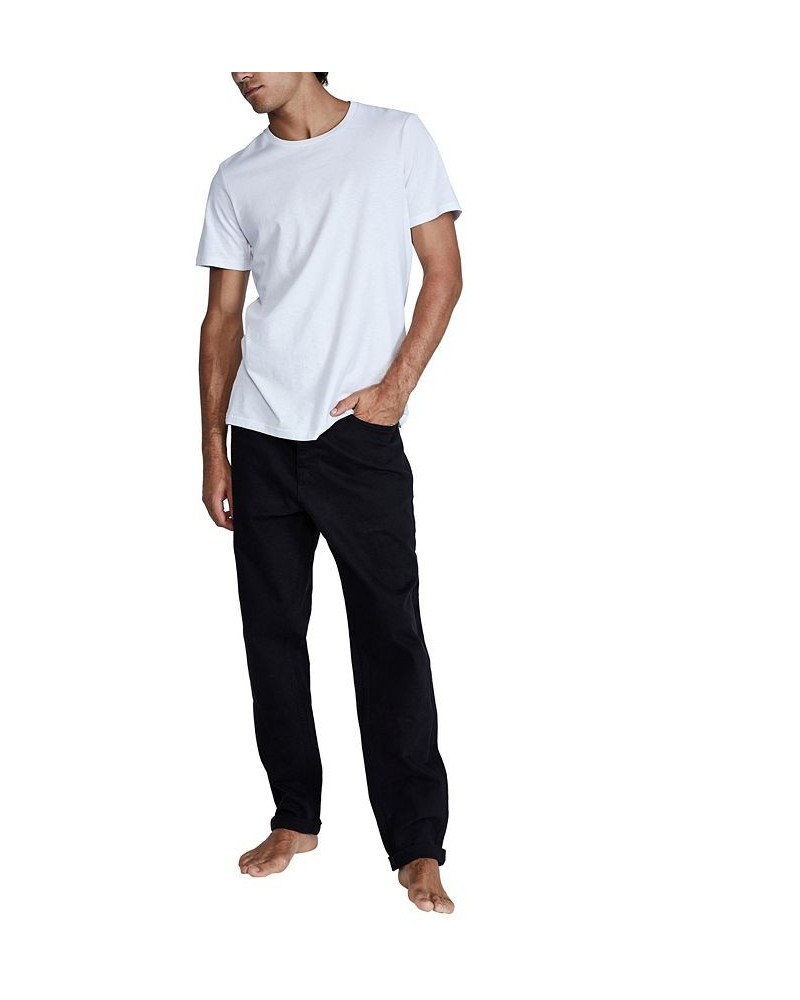 Men's Relaxed Tapered Jeans Black $31.50 Jeans