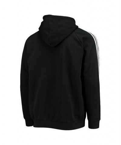 Men's Black Juventus DNA Raglan Full-Zip Hoodie $46.74 Sweatshirt