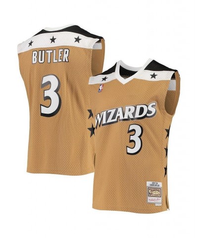 Men's Caron Butler Gold Washington Wizards 2007-08 Hardwood Classics Swingman Jersey $48.84 Jersey