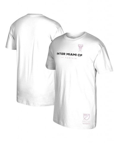 Men's White Inter Miami CF T-shirt $18.00 T-Shirts