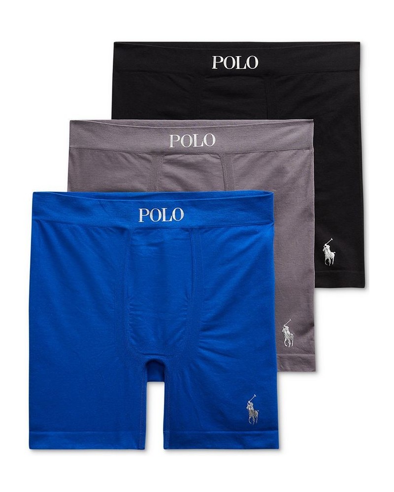 Men's 3-Pack Seamless Boxer Briefs PD02 $35.48 Underwear