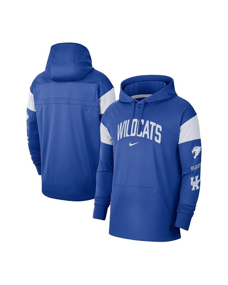 Men's Royal Kentucky Wildcats Jersey Performance Pullover Hoodie $49.50 Sweatshirt