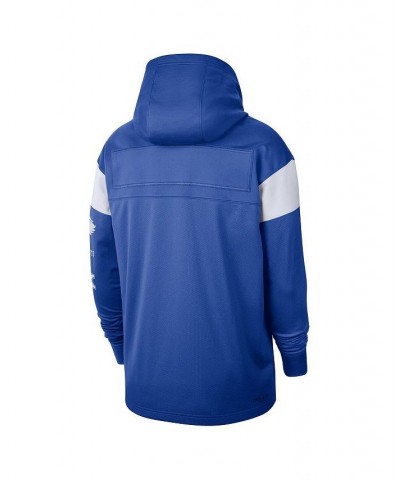 Men's Royal Kentucky Wildcats Jersey Performance Pullover Hoodie $49.50 Sweatshirt