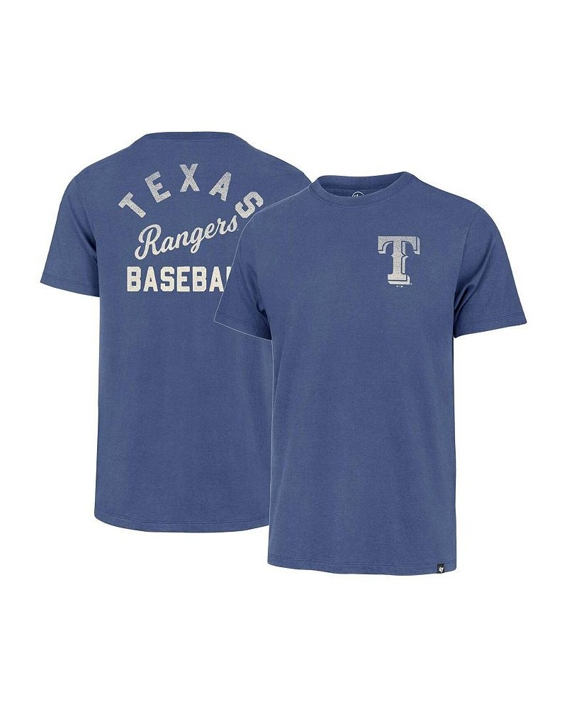 Men's Royal Texas Rangers Turn Back Franklin T-shirt $27.99 T-Shirts