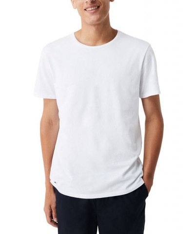 Men's Crew Neck Slim Fit T-shirt Set, 3-Piece White $26.25 Undershirt