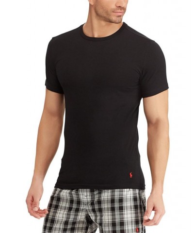 Men's Slim Fit Crewneck Undershirt, 3-Pack Polo Black $29.70 Undershirt