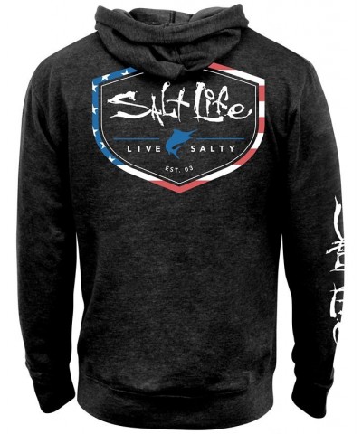 Men's Amerishield Hoodie Gray $25.30 Sweatshirt