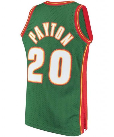 Men's Gary Payton Green Seattle Supersonics 1995-96 Hardwood Classics Swingman Jersey $70.00 Jersey