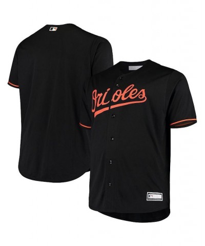 Men's Black Baltimore Orioles Big and Tall Replica Alternate Team Jersey $52.32 Jersey