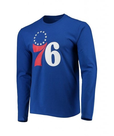 Men's Ben Simmons Royal Philadelphia 76ers Team Playmaker Name and Number Long Sleeve T-shirt $21.08 T-Shirts