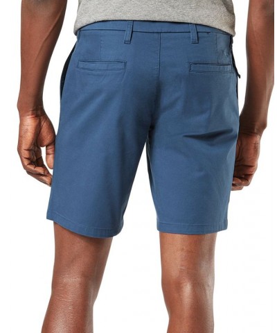 Men's Big & Tall Ultimate Supreme Flex Stretch Solid Shorts Blue $12.23 Shorts