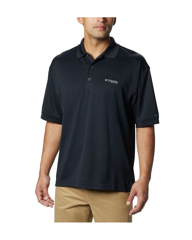 Men's PFG Perfect Cast Polo Black $29.25 Polo Shirts