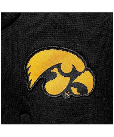 Men's Black Iowa Hawkeyes AV-15 2.0 Pullover Hoodie $48.00 Sweatshirt