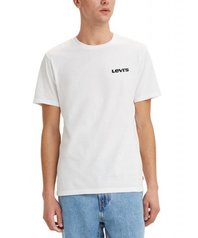 Men's Standard-Fit Batwing Logo Graphic T-Shirt White $12.47 T-Shirts