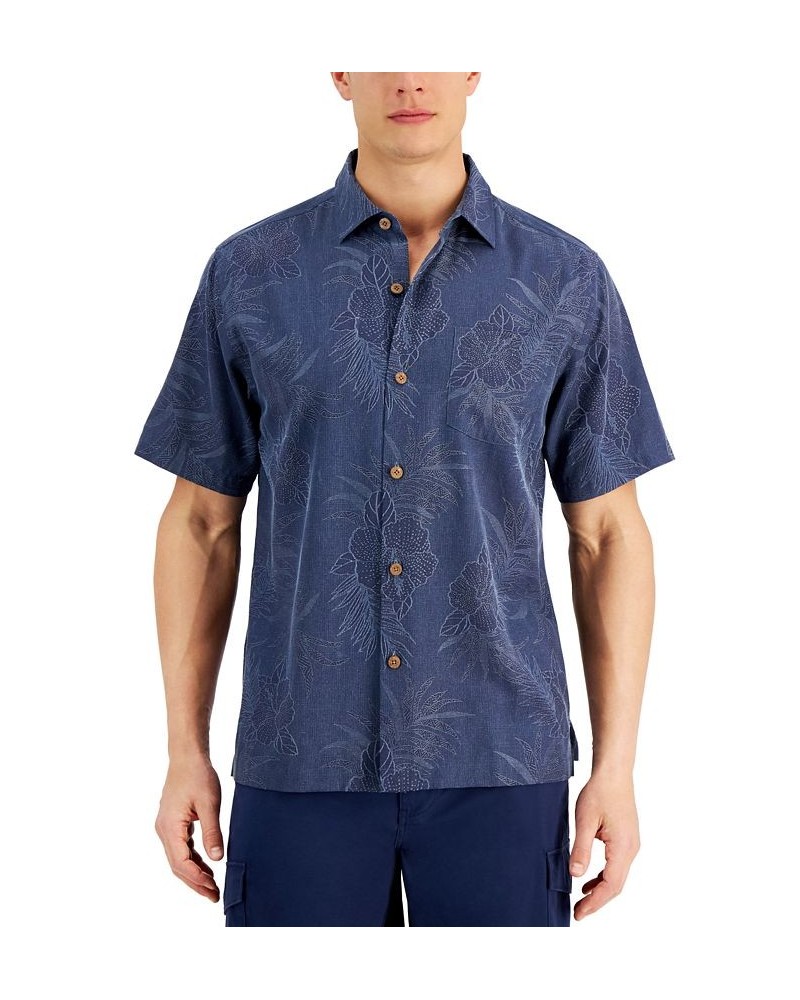 Men's Lush Palms Printed Shirt PD03 $55.20 Shirts