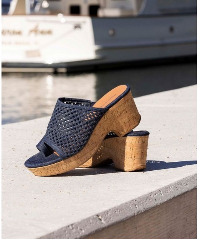 Bethie Wedge Slide Sandals PD01 $43.35 Shoes