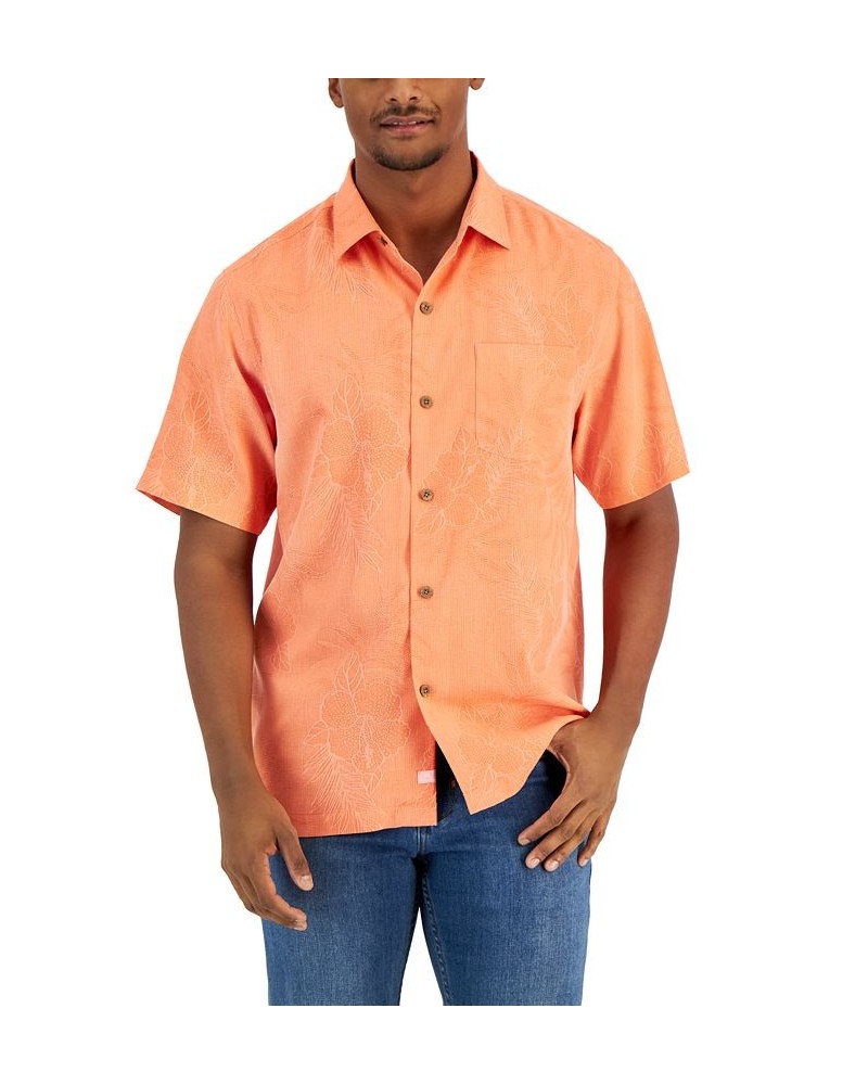 Men's Lush Palms Printed Shirt PD09 $55.20 Shirts