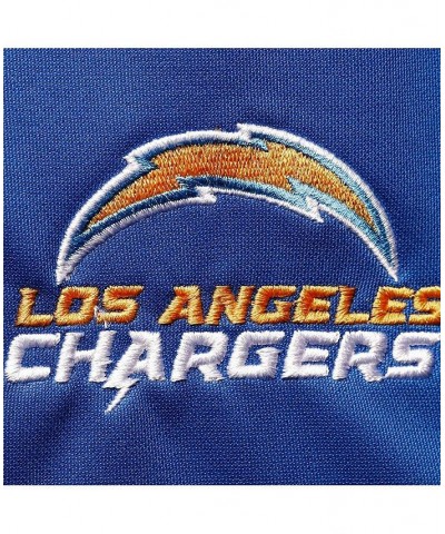 Men's Royal Los Angeles Chargers Big and Tall Archer Softshell Full-Zip Vest $42.39 Jackets