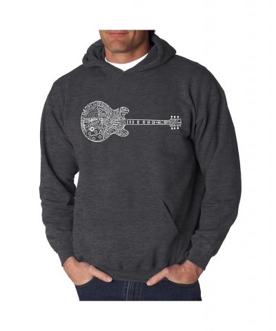 Men's Word Art Hooded Sweatshirt - Blues Legends Gray $32.39 Sweatshirt