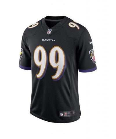 Men's Odafe Oweh Black Baltimore Ravens Vapor Limited Jersey $74.80 Jersey