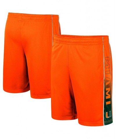 Men's Orange Miami Hurricanes Lazarus Shorts $16.00 Shorts