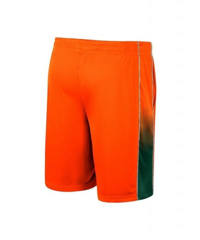 Men's Orange Miami Hurricanes Lazarus Shorts $16.00 Shorts