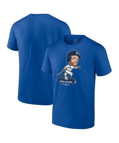 Men's Freddie Freeman Royal Los Angeles Dodgers Bobblehead T-shirt $27.83 T-Shirts