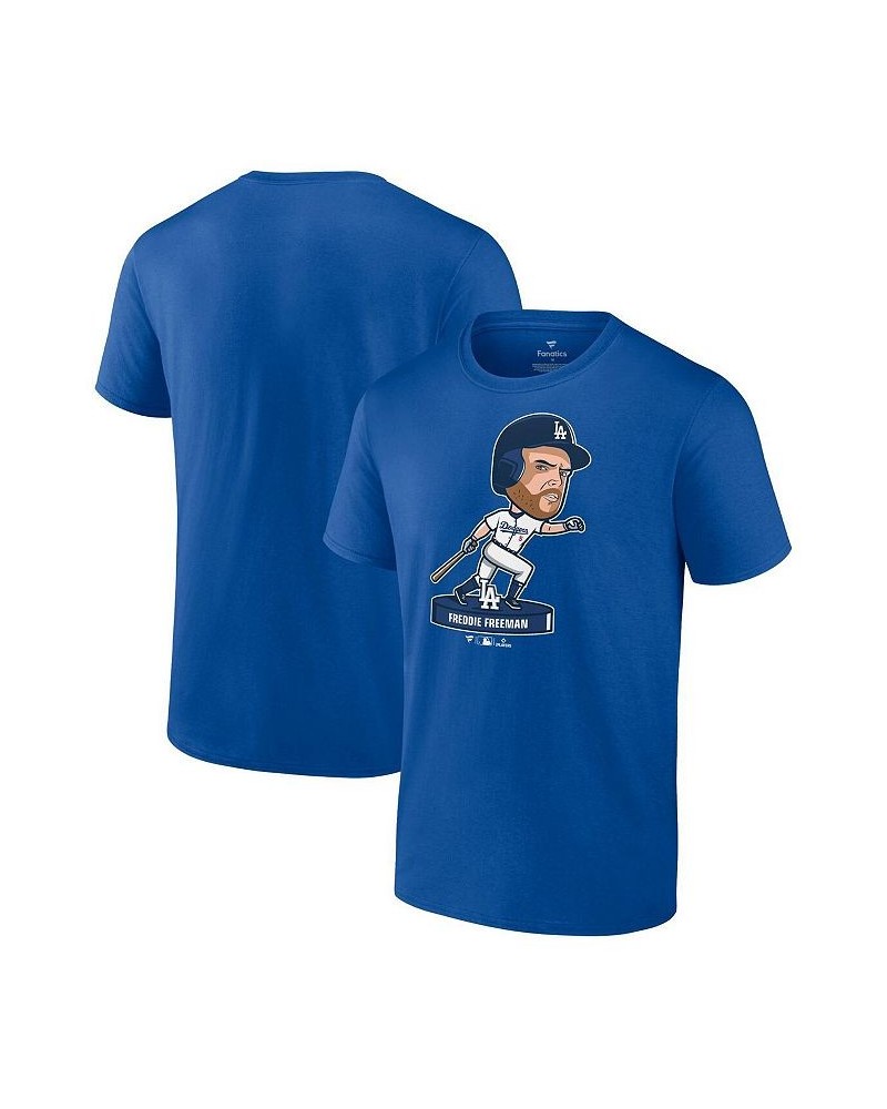 Men's Freddie Freeman Royal Los Angeles Dodgers Bobblehead T-shirt $27.83 T-Shirts