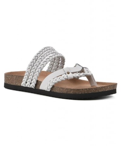 Women's Hangout Footbeds Sandals White $34.50 Shoes