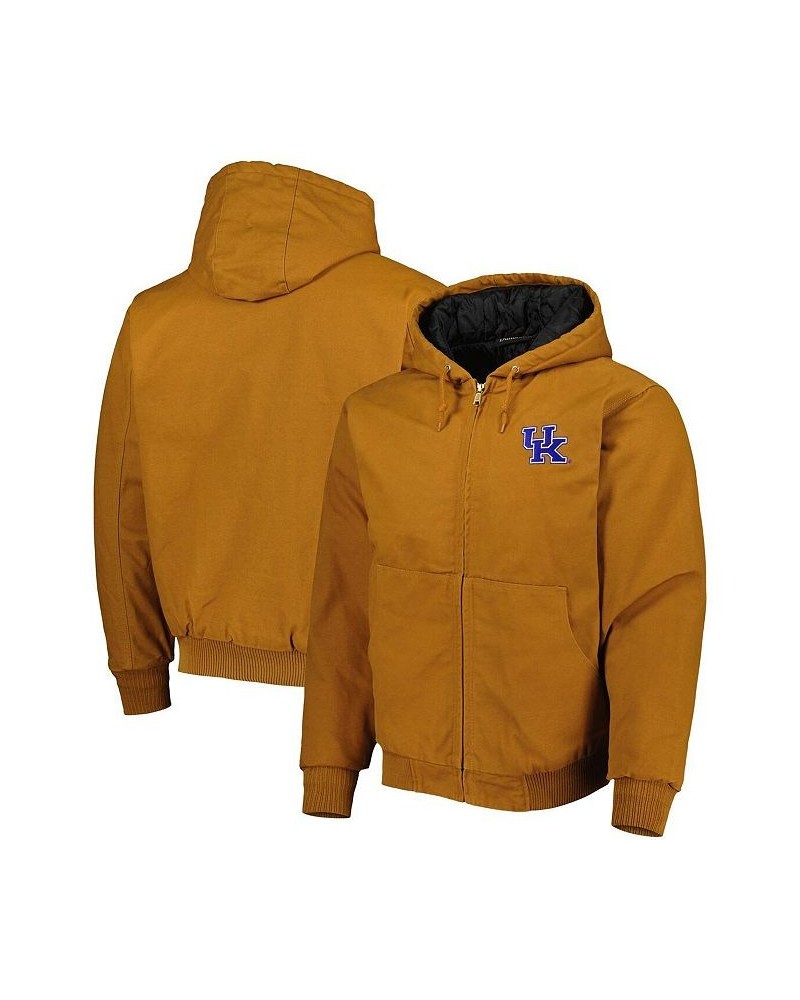 Men's Tan Kentucky Wildcats Dakota Full-Zip Hoodie $68.25 Jackets