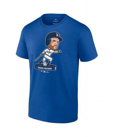 Men's Freddie Freeman Royal Los Angeles Dodgers Bobblehead T-shirt $27.83 T-Shirts