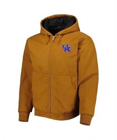 Men's Tan Kentucky Wildcats Dakota Full-Zip Hoodie $68.25 Jackets