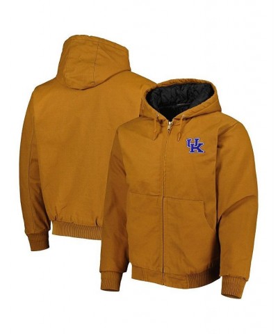 Men's Tan Kentucky Wildcats Dakota Full-Zip Hoodie $68.25 Jackets