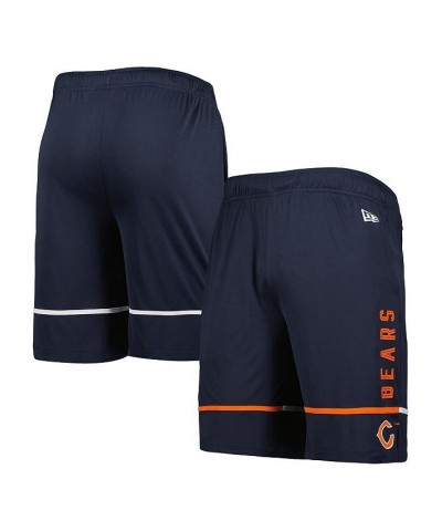 Men's Navy Chicago Bears Combine Authentic Rusher Training Shorts $18.06 Shorts