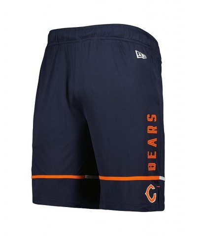 Men's Navy Chicago Bears Combine Authentic Rusher Training Shorts $18.06 Shorts