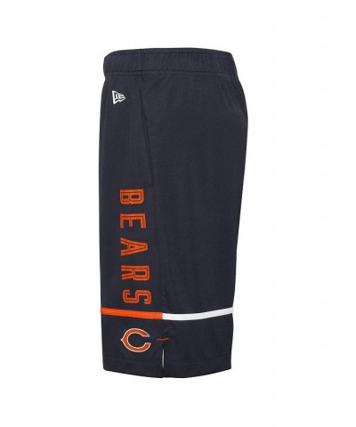 Men's Navy Chicago Bears Combine Authentic Rusher Training Shorts $18.06 Shorts