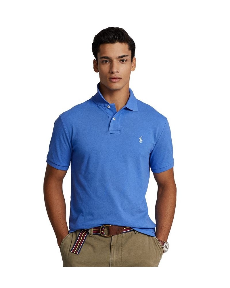 Men's Custom Slim Fit Mesh Polo Shirt PD02 $38.40 Polo Shirts