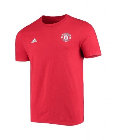 Men's Marcus Rashford Red Manchester United Amplifier Name and Number T-shirt $22.87 T-Shirts