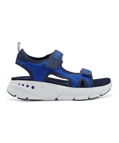 Women's Maison Emove Walking Sandals Blue $41.83 Shoes