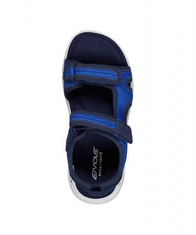 Women's Maison Emove Walking Sandals Blue $41.83 Shoes