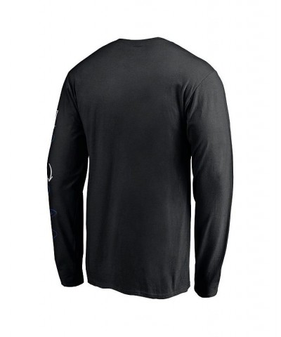 Men's Black Los Angeles Rams Super Bowl LVI Bound Big and Tall Hollywood Action Long Sleeve T-shirt $18.80 T-Shirts